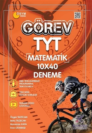 TYT Görev Matematik 10X40 Deneme kapak görseli